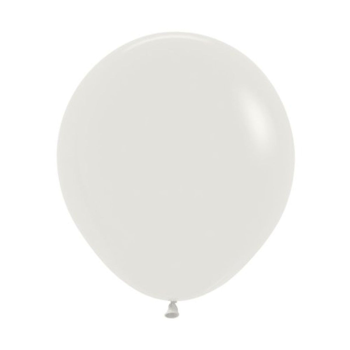 46cm Almond White Balloons