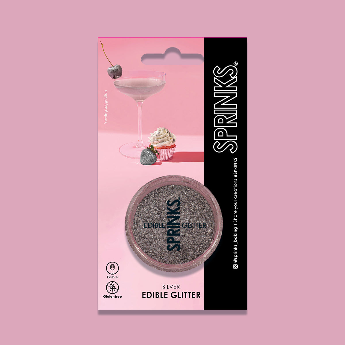 Silver Edible Glitter