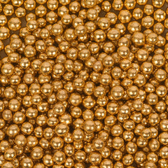 Crunchy Shiny Gold 4mm Sprinkles