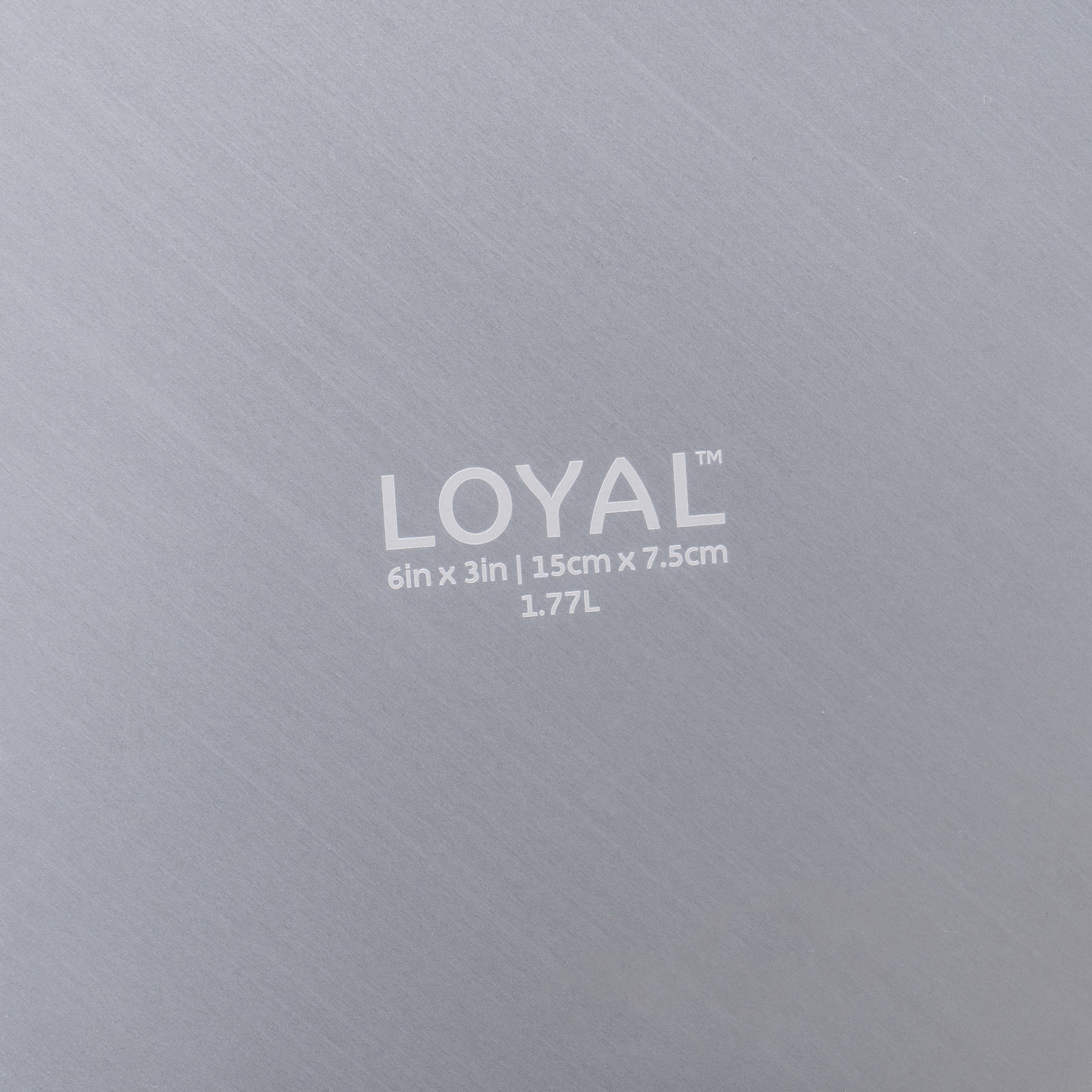 LOYAL Square Cake Tin 6" x 3" (15cm x 7.5cm)