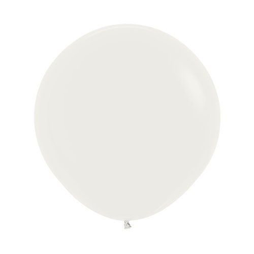 Large 60cm Almond White Balloons