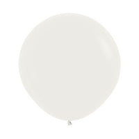 Large 60cm Almond White Balloons