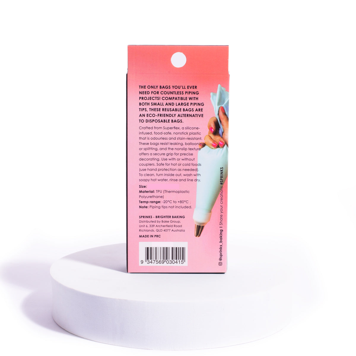 Reusable 12" Superflex Piping Bags 2pk