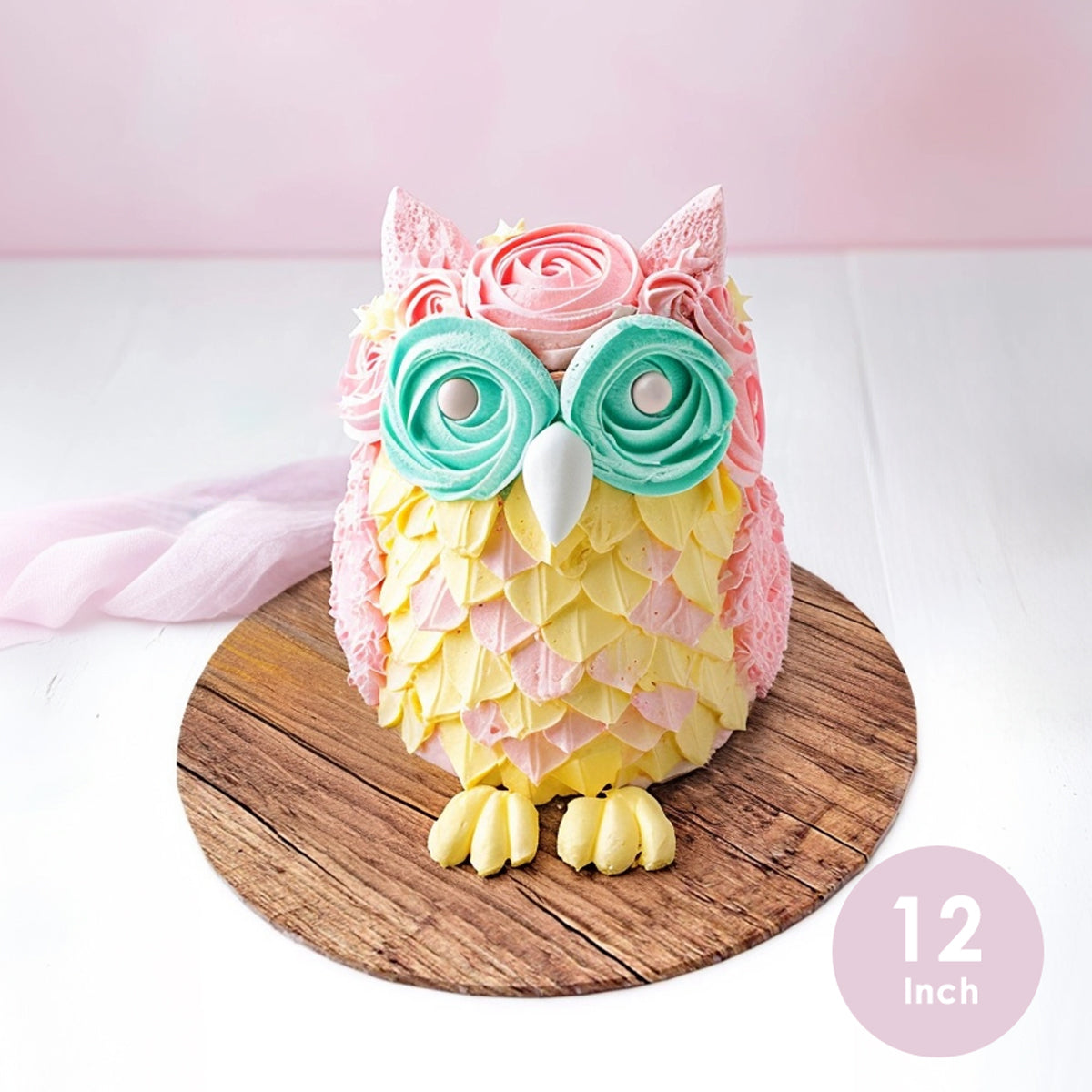 Wood Round Cake Board 30cm/12in
