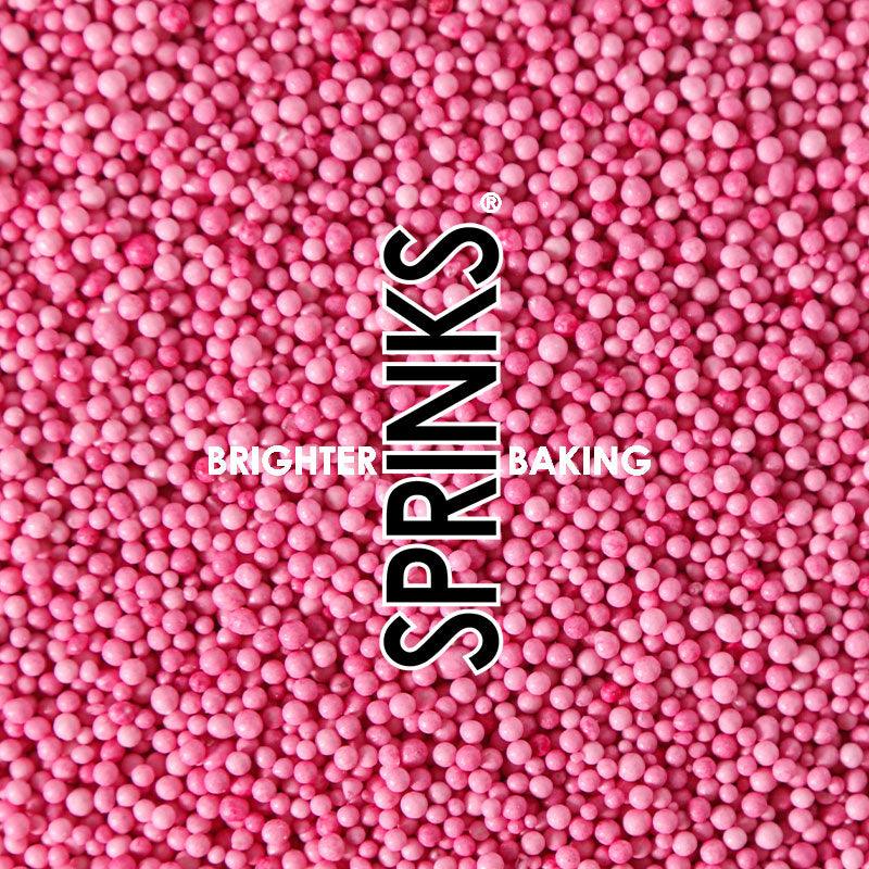 Pink Nonpareils Sprinkles