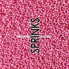 Pink Nonpareils Sprinkles