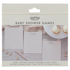 Teddy Bear Baby Shower Games