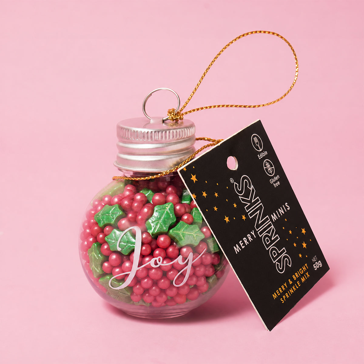 Merry & Bright Sprinkle Orb Decorations