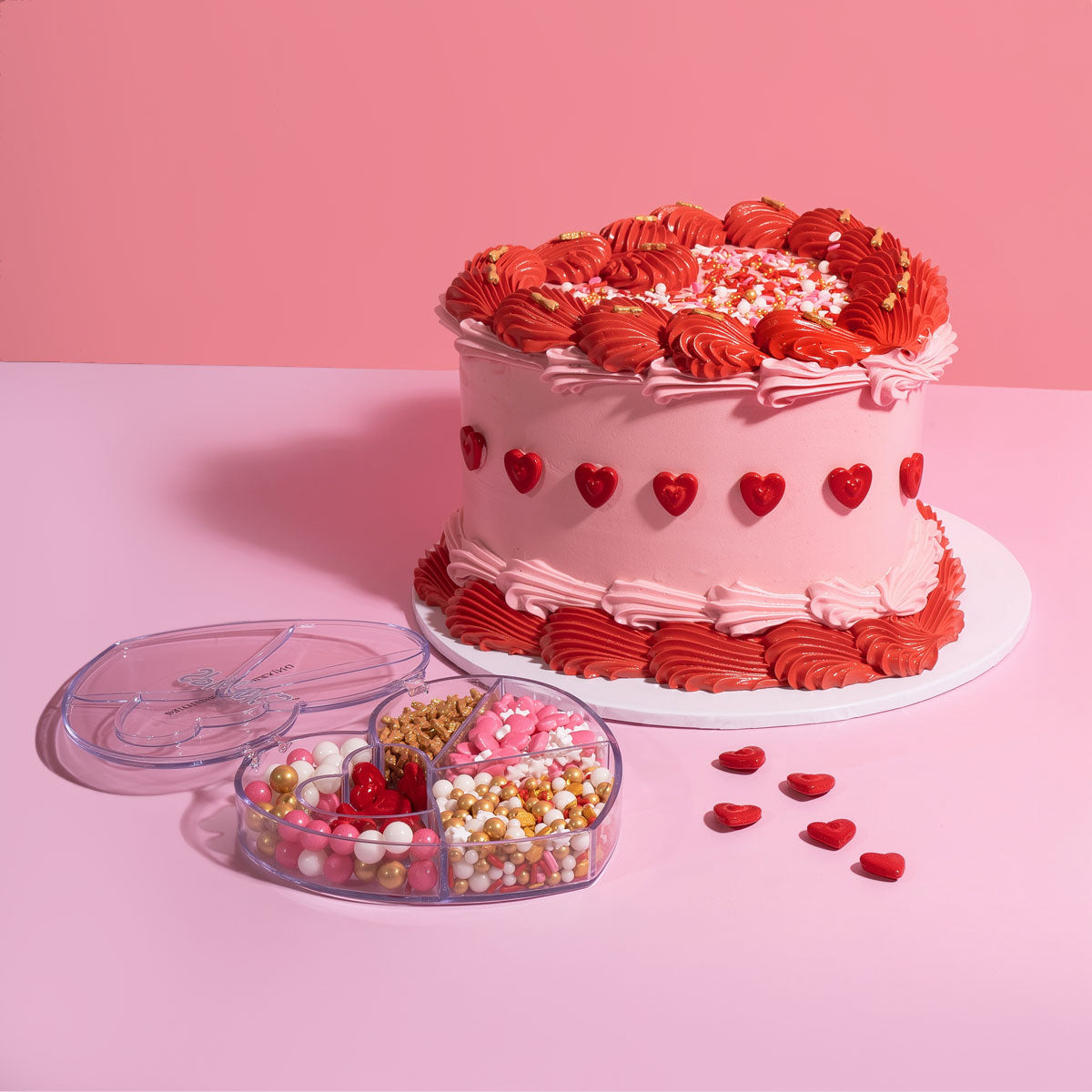 Love Story Heart Sprinkles Box
