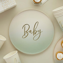 Sage Baby Plates 8pk