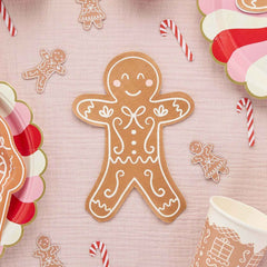 Gingerbread Man Napkins 16pk