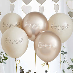 Engaged Balloons 5pk