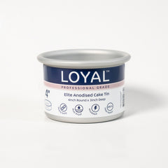 LOYAL Round Cake Tin 4" x 3" (10cm x 7.5cm)