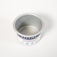 LOYAL Round Cake Tin 4" x 3" (10cm x 7.5cm)