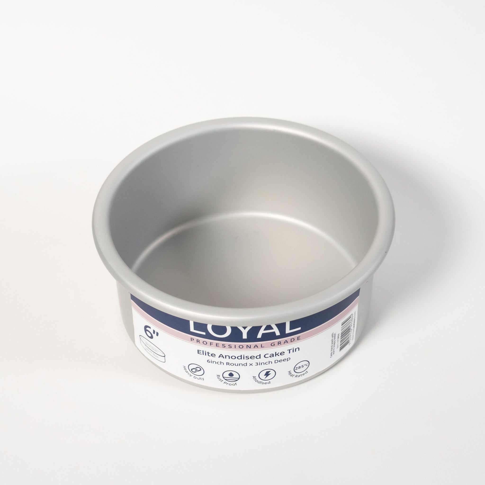 LOYAL Round Cake Tin 6" x 3" (15cm x 7.5cm)