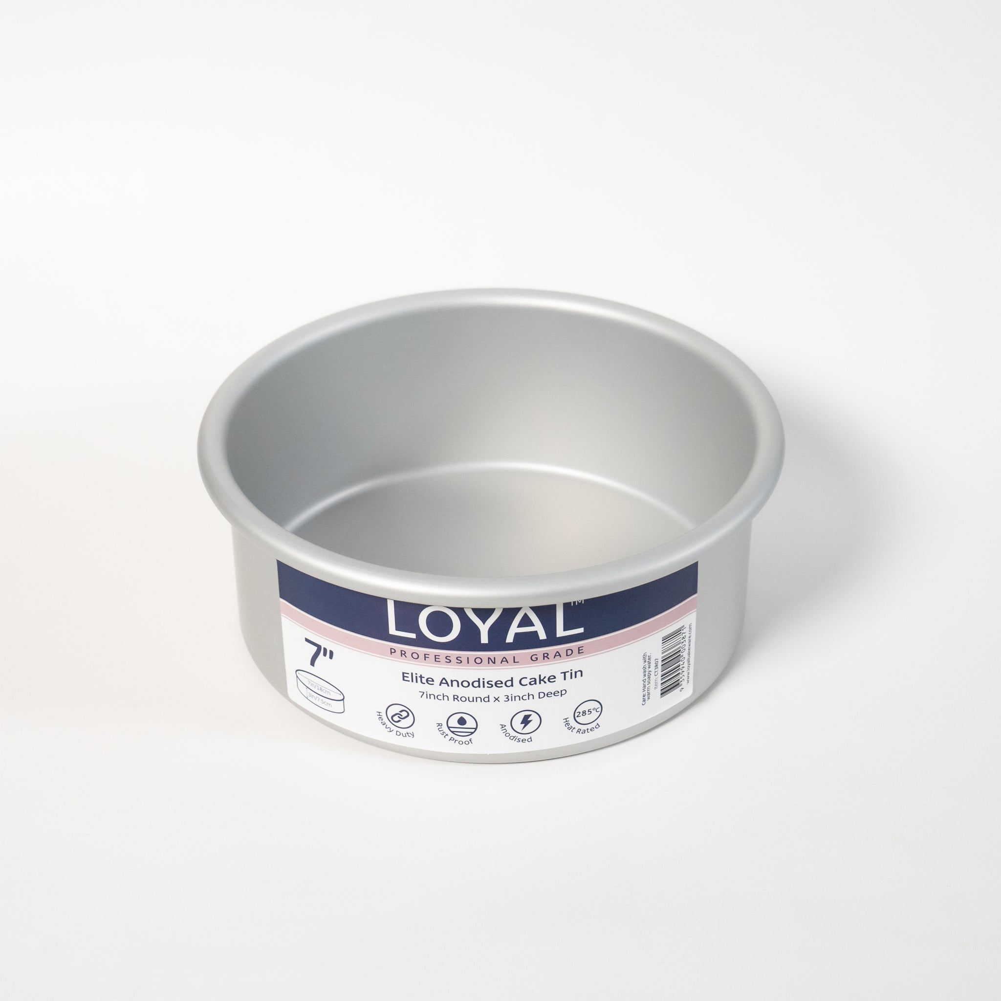 LOYAL Round Cake Tin 7" x 3" (18cm x 7.5cm)