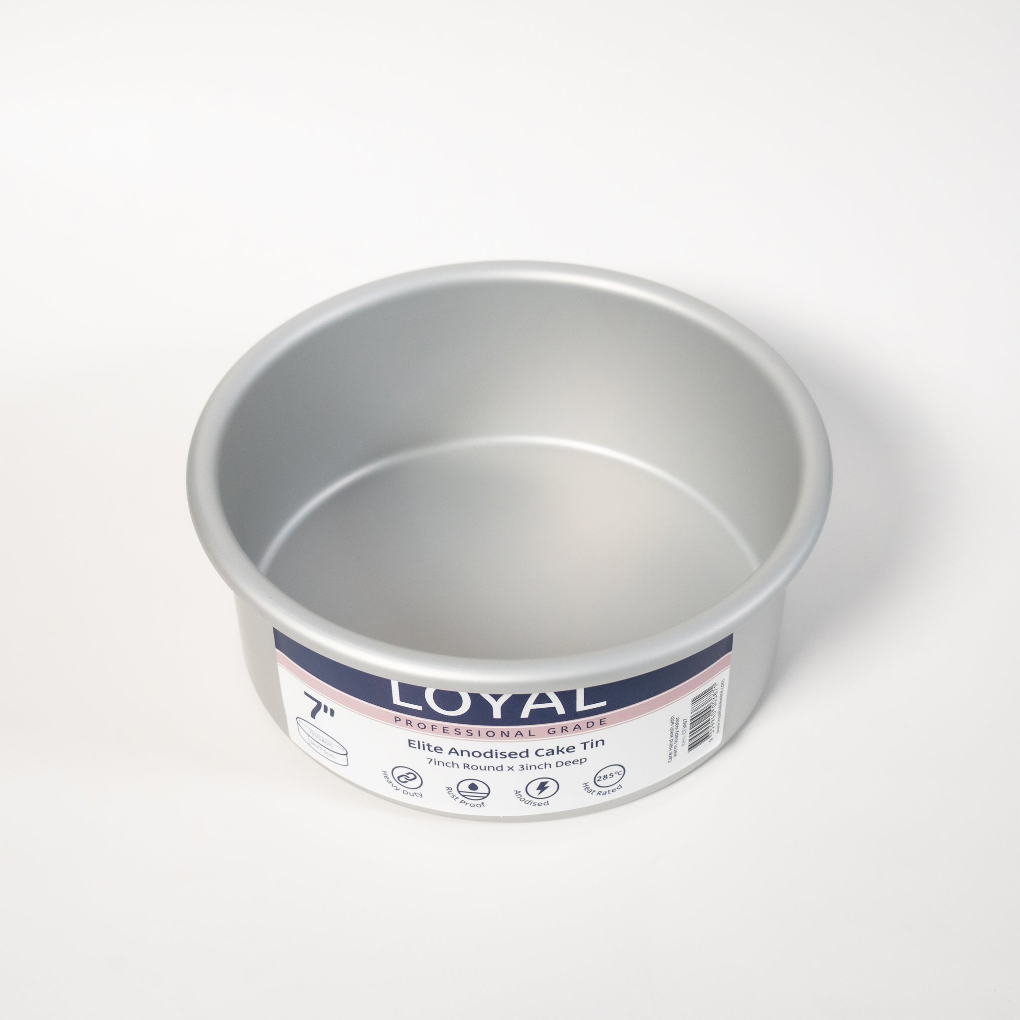 LOYAL Round Cake Tin 7" x 3" (18cm x 7.5cm)