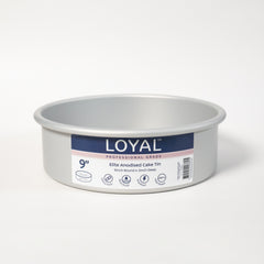 LOYAL Round Cake Tin 9" x 3" (23cm x 7.5cm)