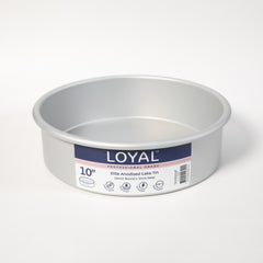 LOYAL Round Cake Tin 10" x 3" (25cm x 7.5cm)