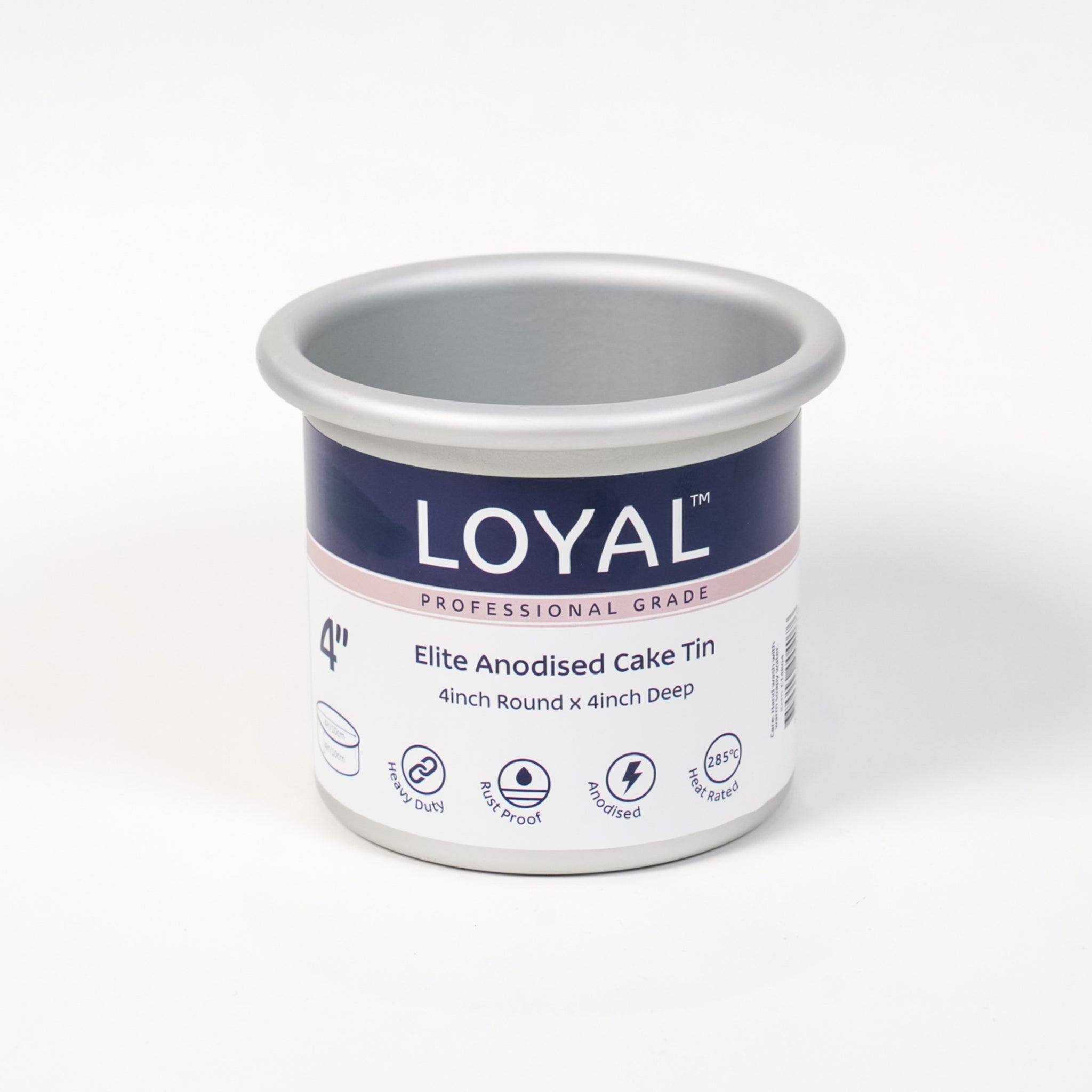 LOYAL Round Cake Tin 4" x 4" (10cm x 10cm)