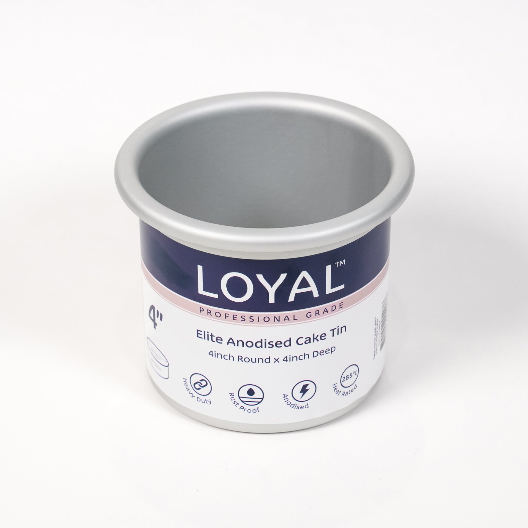 LOYAL Round Cake Tin 4" x 4" (10cm x 10cm)