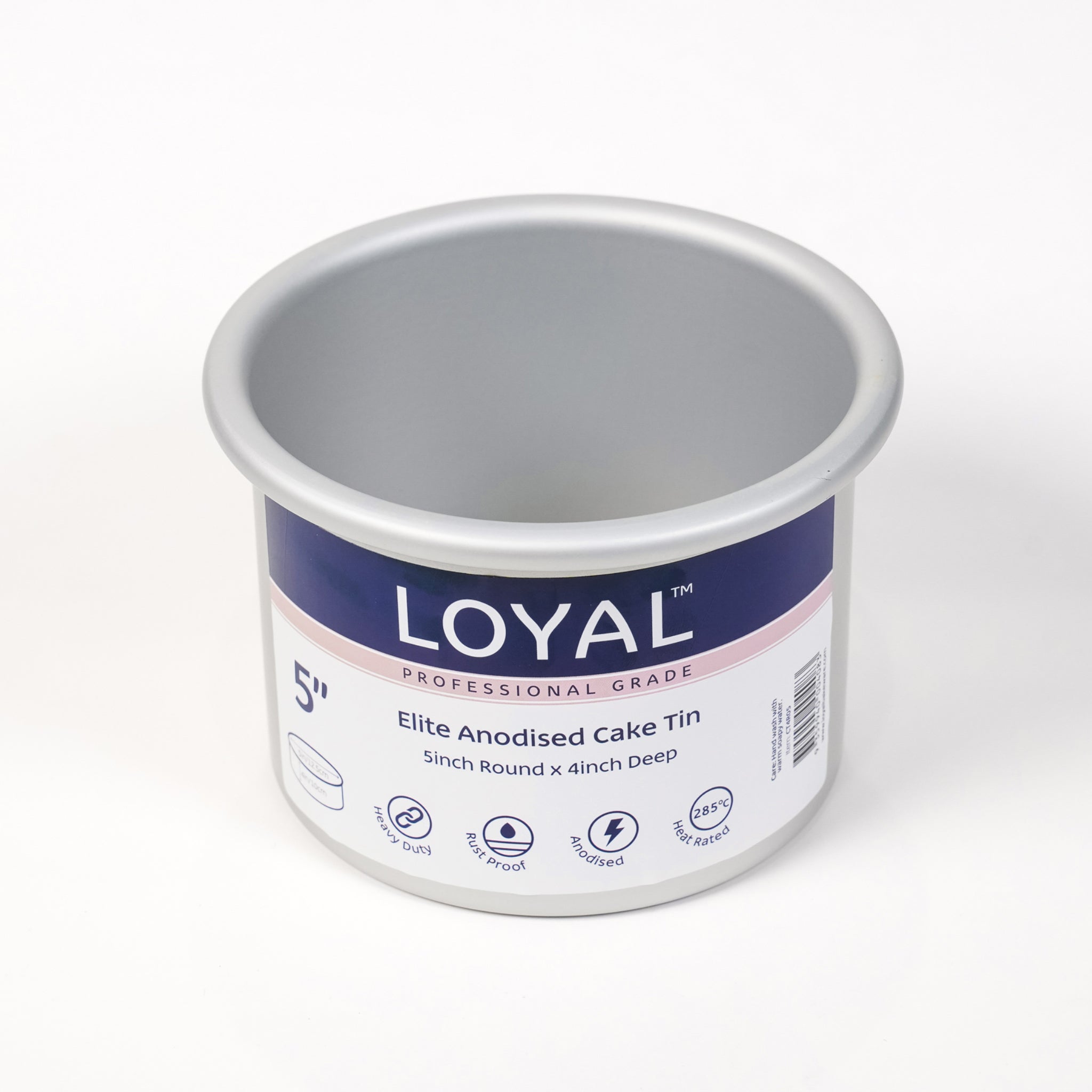 LOYAL Round Cake Tin 5" x 4" (12.5cm x 10cm)