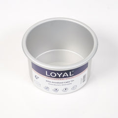 LOYAL Round Cake Tin 6" x 4" (15cm x 10cm)