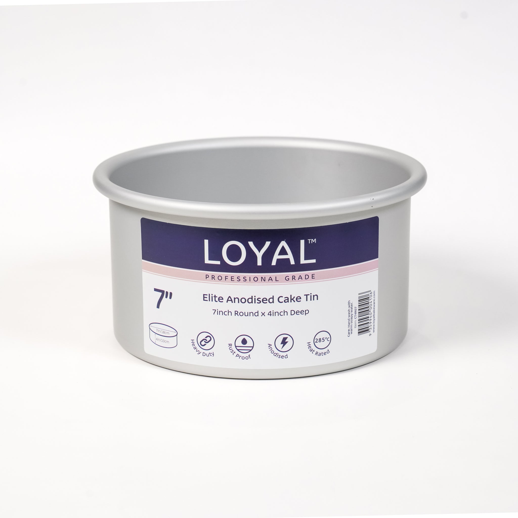 LOYAL Round Cake Tin 7" x 4" (17.5cm x 10cm)