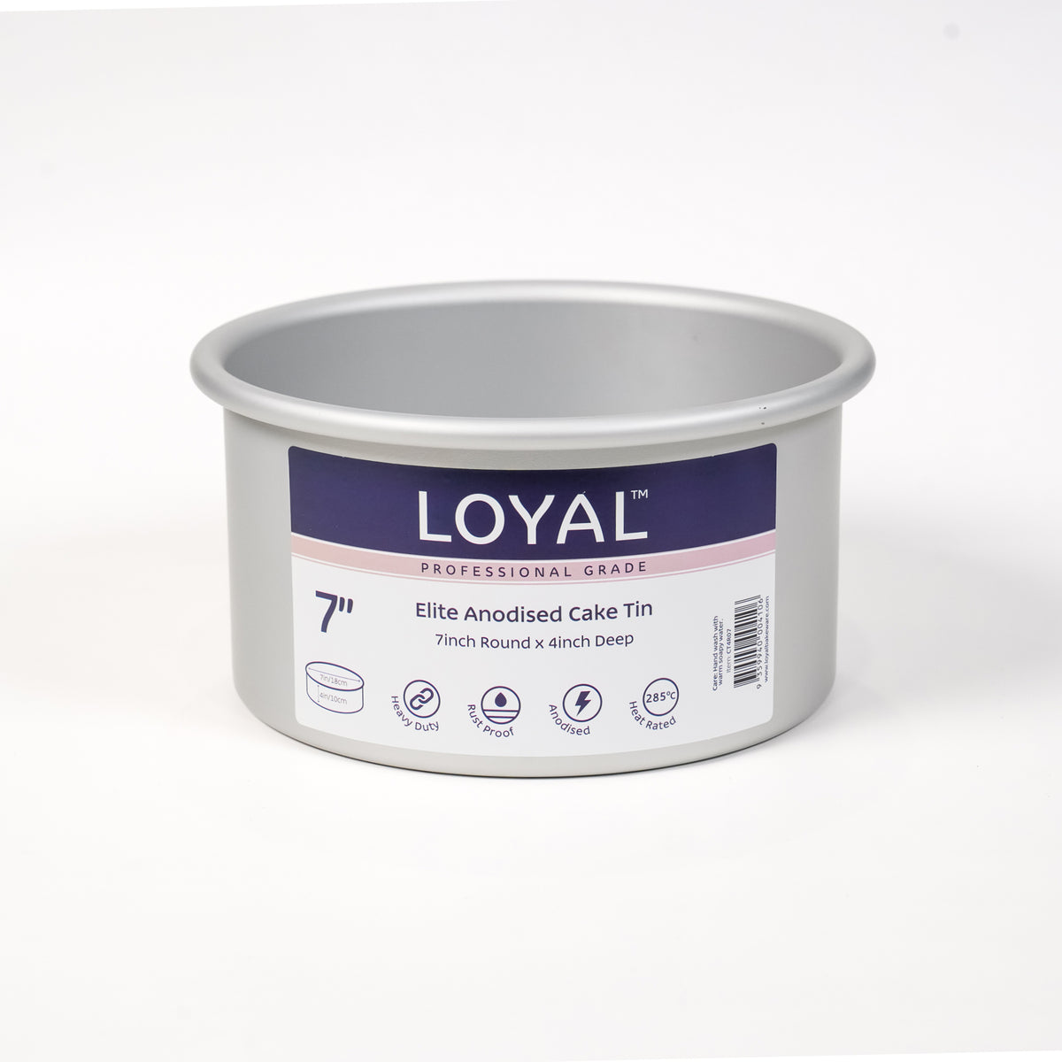 LOYAL Round Cake Tin 7" x 4" (17.5cm x 10cm)