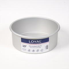 LOYAL Round Cake Tin 10" x 4" (25cm x 10cm)