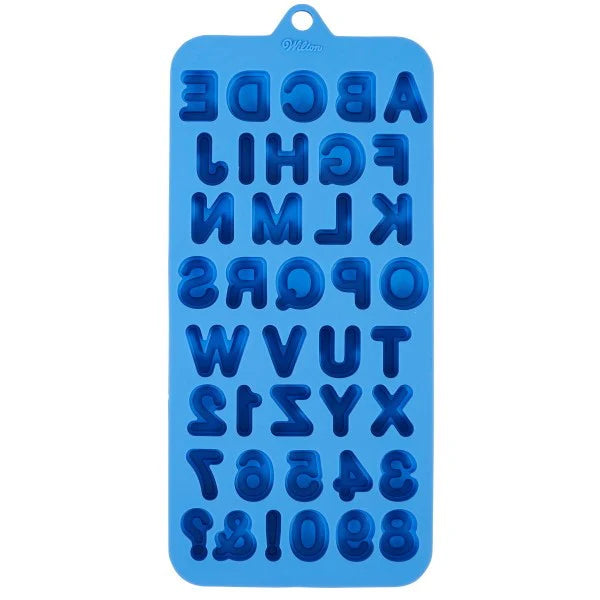 Letter & Numbers Silicone Mould