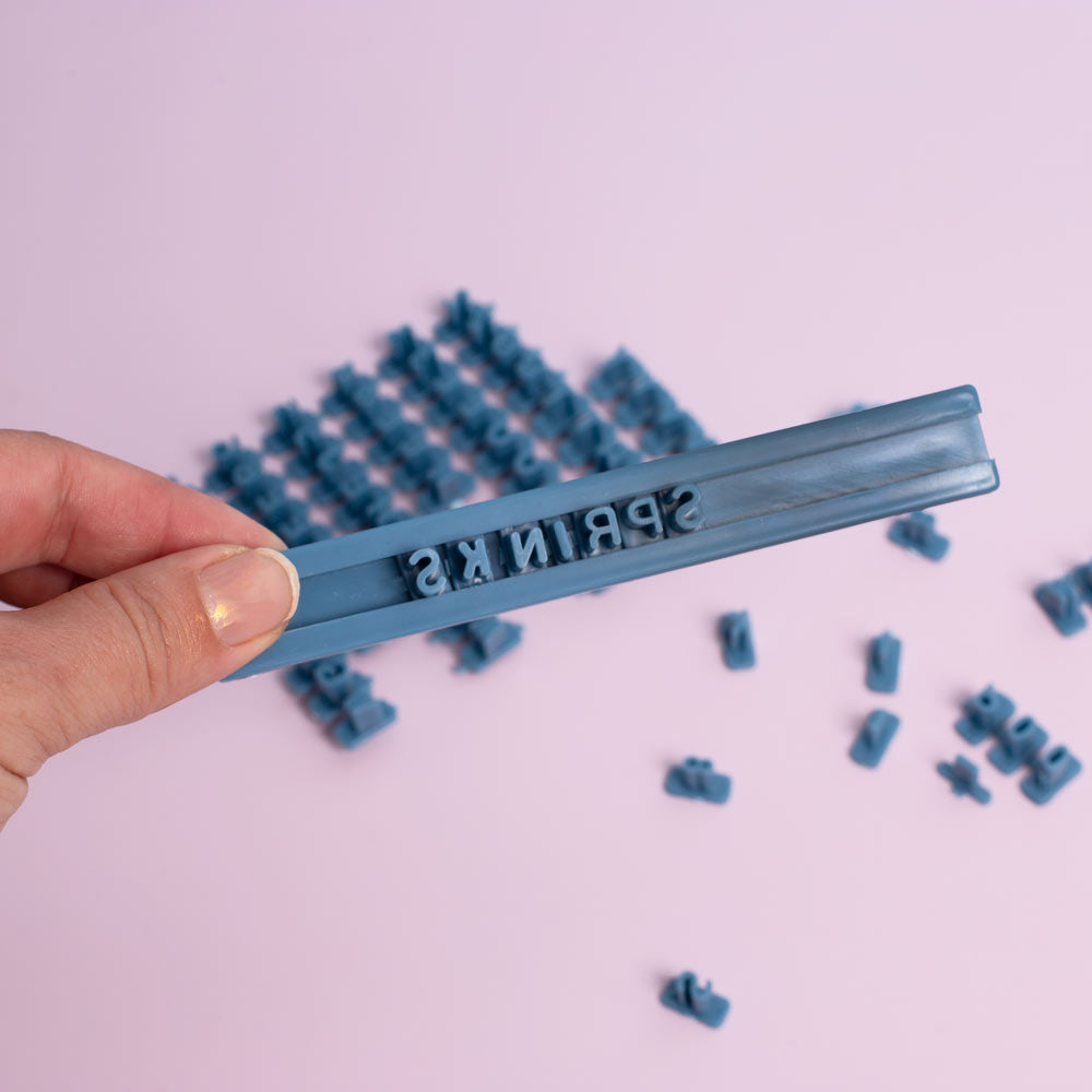 Mini Alphabet & Number Embosser Set