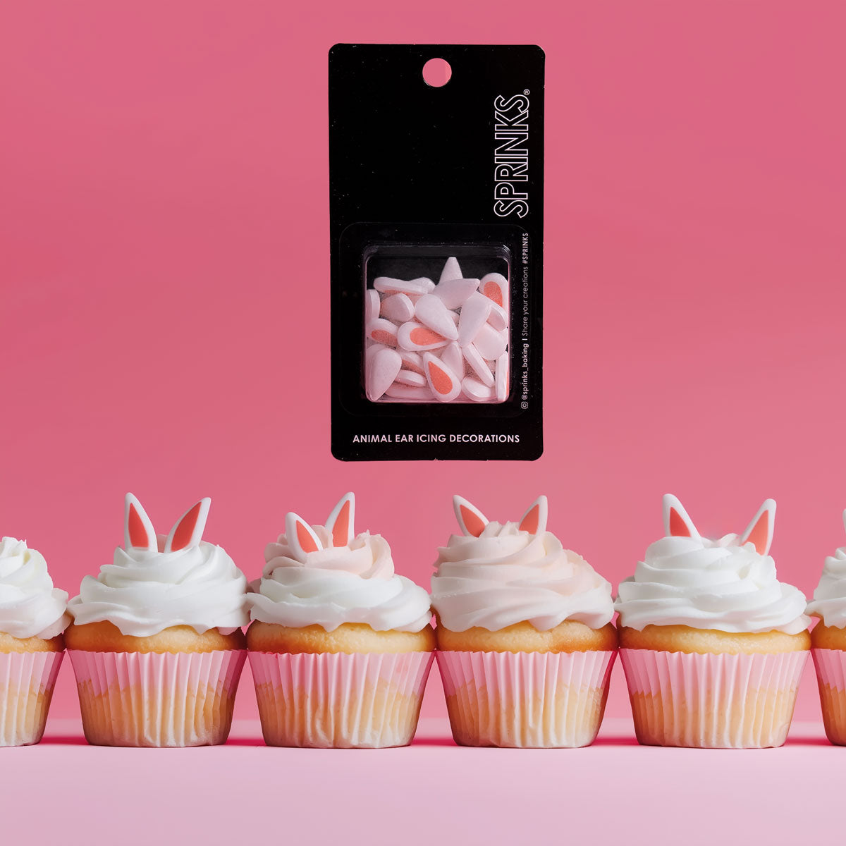 Animal Ears Icing Decorations