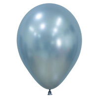 Silk Arctic Blue Balloons