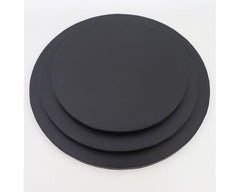 Black Round Cake Drum Board 30cm/12in