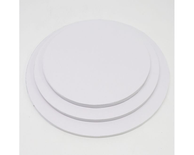 White Round Cake Drum Board 30cm/12in