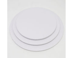 White Round Cake Drum Board 30cm/12in