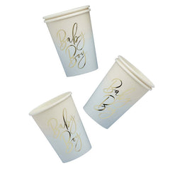 Blue Baby Boy Cups 8pk