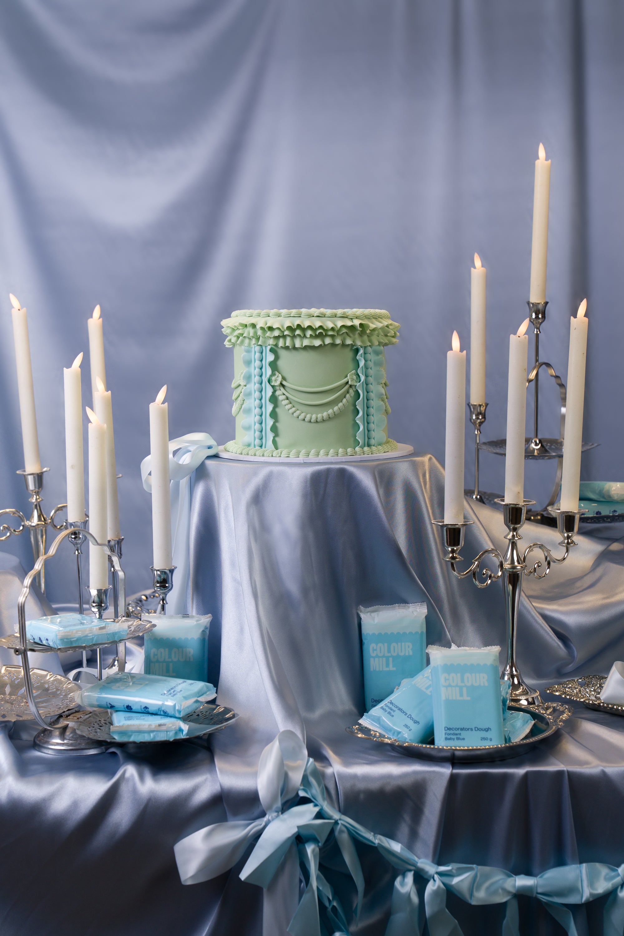 Colour Mill Decorators Dough Fondant - Baby Blue