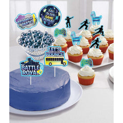 Battle Royal Cake Topper Kit 12pk
