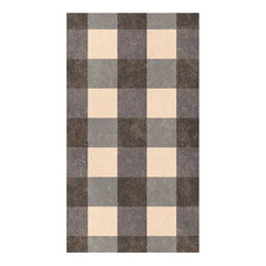 Black Gingham Large Napkins 20pk