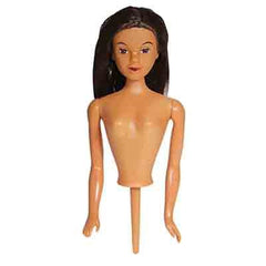 Doll Cake Topper - Brown Hair