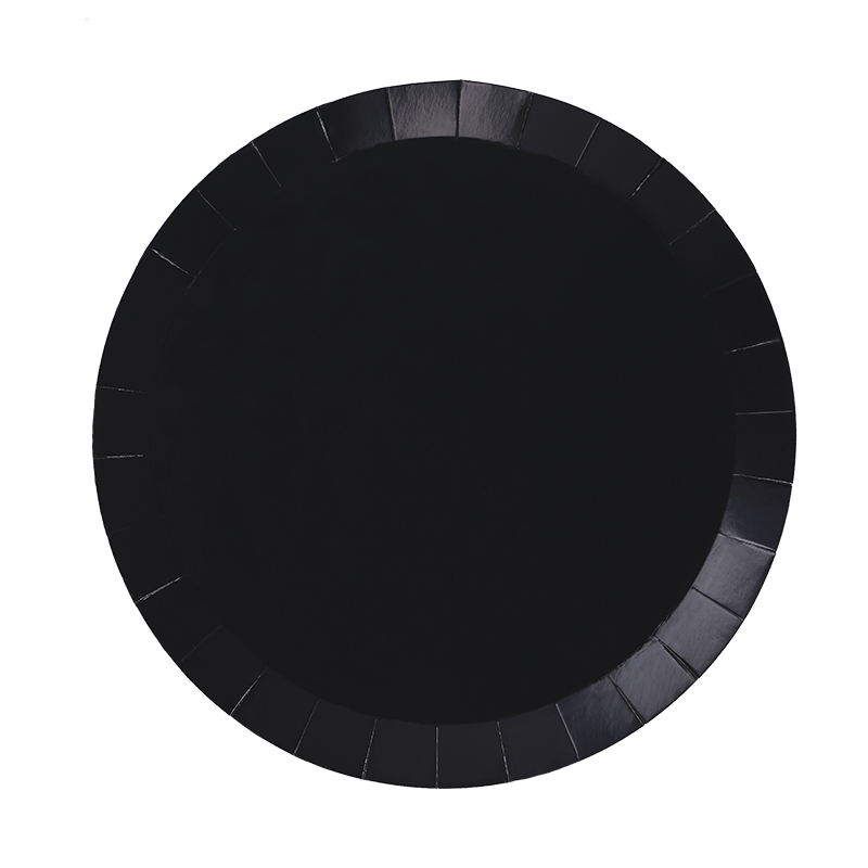 Black Dinner Plates 20pk