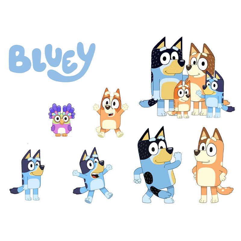 Bluey Edible Icing Icons