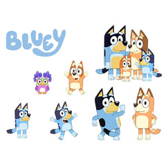 Bluey Edible Icing Icons
