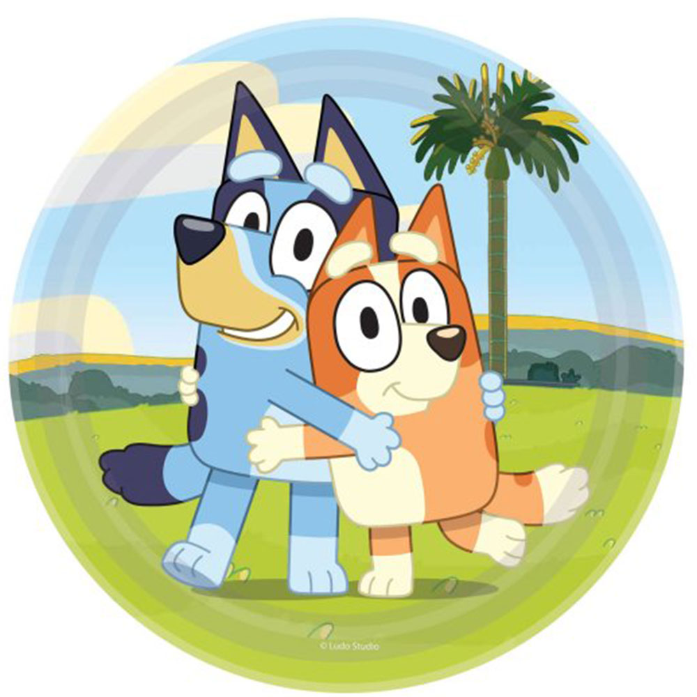 Bluey Large Plates 8pk