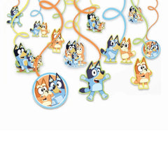 Bluey Hanging Spiral Decorations 12pk