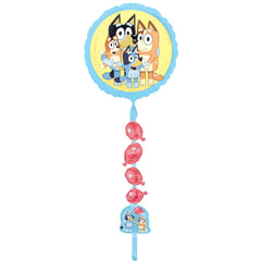 Bluey AirWalker Foil Balloon with Inflatible Tail