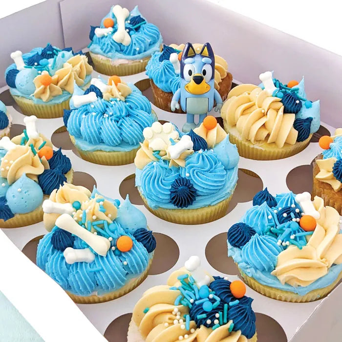 Bluey Figurine Cake Toppers 8pk