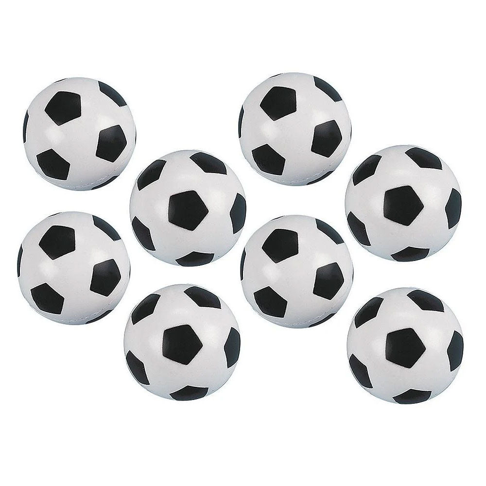 Soccer Bouncy Balls 8pk